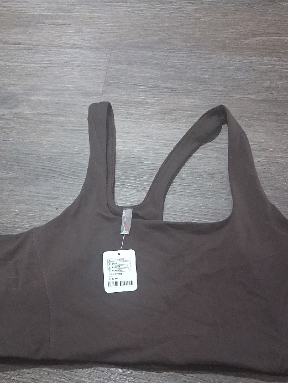 Free People Chocolate Brown Racerback Bralette